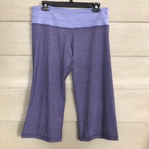 Lululemon Purple Gray Yoga Workout Pants NEW